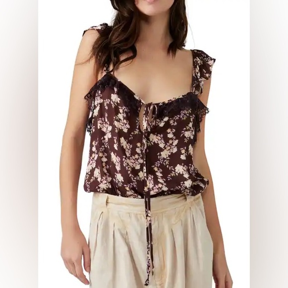 FREE PEOPLE Take It Away Thong Bodysuit - Picture 1 of 8